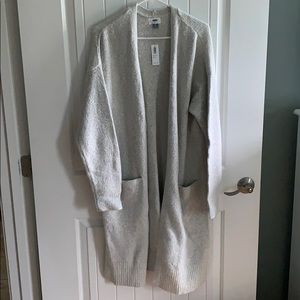 Old Navy Size XL oatmeal sweater cardigan NWT